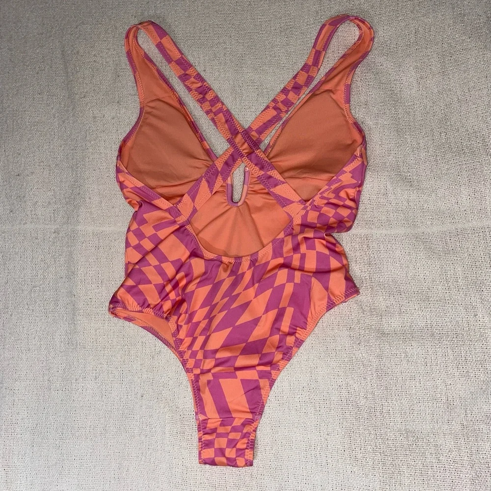 ZARA PRINTED SWIMSUIT